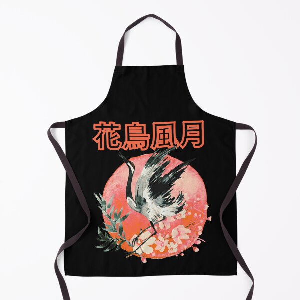 Item preview, Original Japanese dancing crane Watercolor designed and sold by FurioInc.