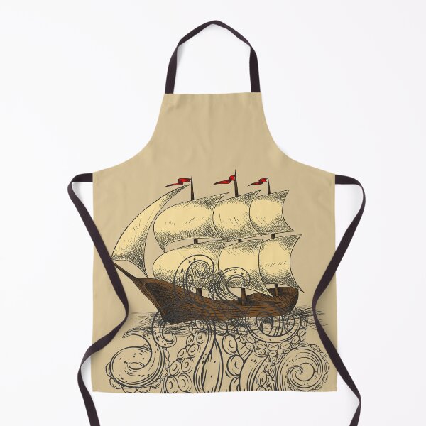 Item preview, Kraken Attacking Sailor Ship designed and sold by ArtOfStars.