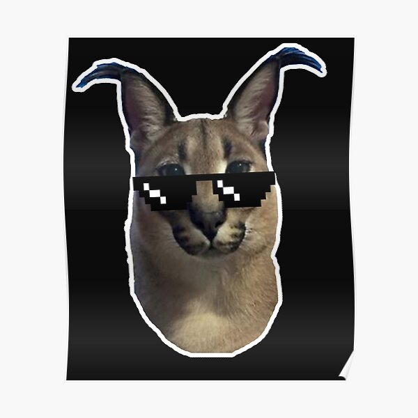 quot Big Floppa with glasses quot Poster for Sale by dinnashop Redbubble quot Big Floppa with glasses quot Poster for Sale by dinnashop Redbubble