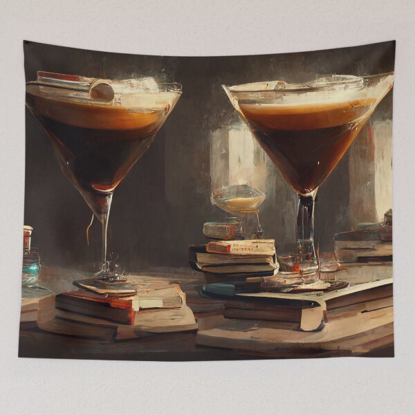 Item preview, Espresso Love Martini | Cocktail | Artwork | Illustration designed and sold by DadoDesigns.