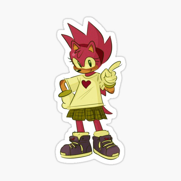 Fleetway Super Sonic Headshot Sticker for Sale by PH4NT4SM