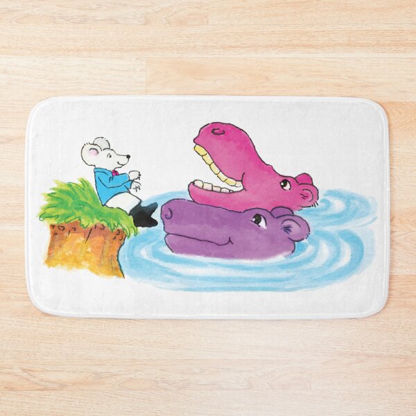 Item preview, "King Leo’s Palace Mouse Inviting Hippos" designed and sold by gigiamal.