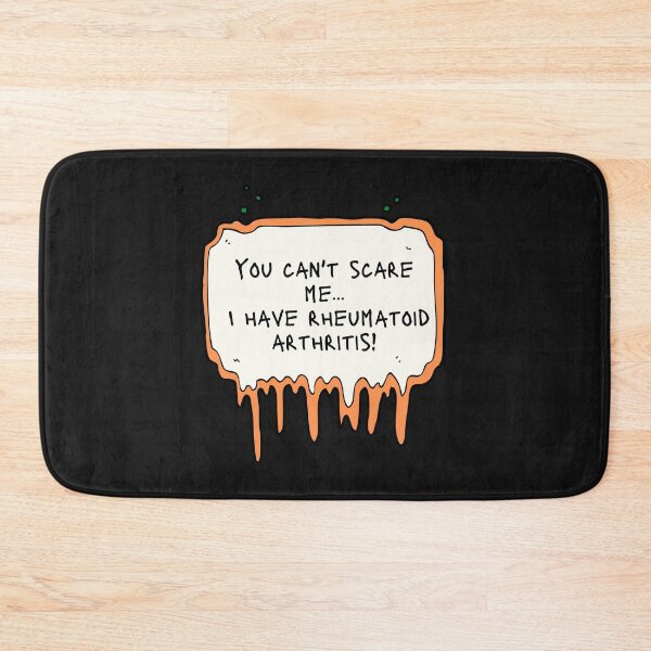 Item preview, Spoonie Awareness Sticker | I Have Rheumatoid Arthritis You Can't Scare Me | Funny Spoonie Decal designed and sold by positivelyrheum.