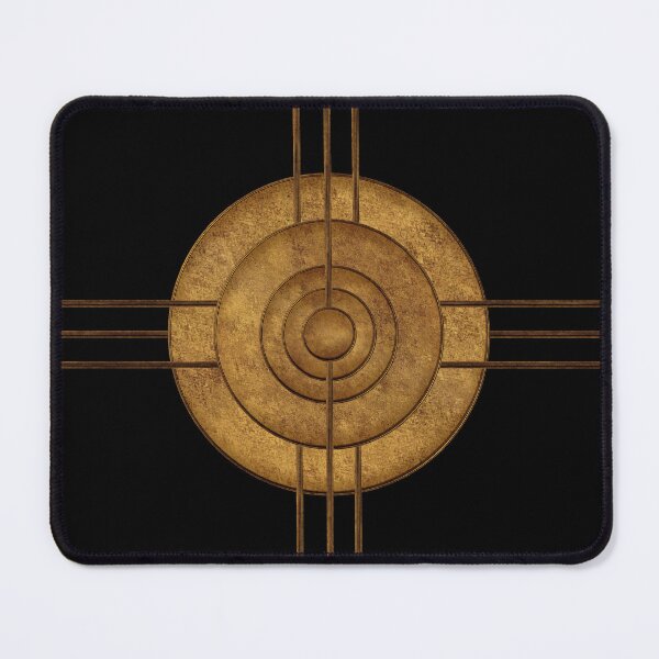 Item preview, Art Deco Elegance in Gold Black - Retro designed and sold by Xarah.