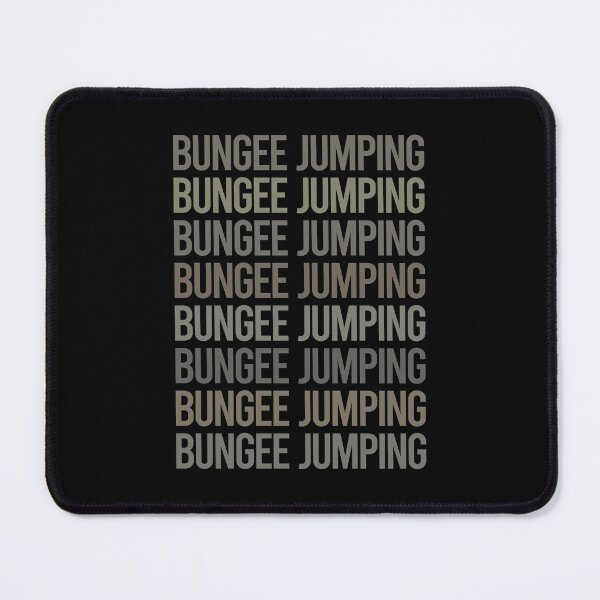 Item preview, Gray Text Art Bungee Jumping designed and sold by TarynBrown3126.
