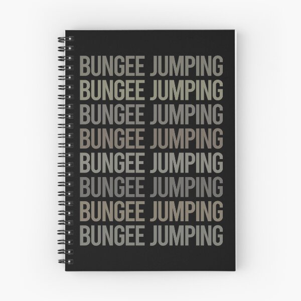 Item preview, Gray Text Art Bungee Jumping designed and sold by TarynBrown3126.