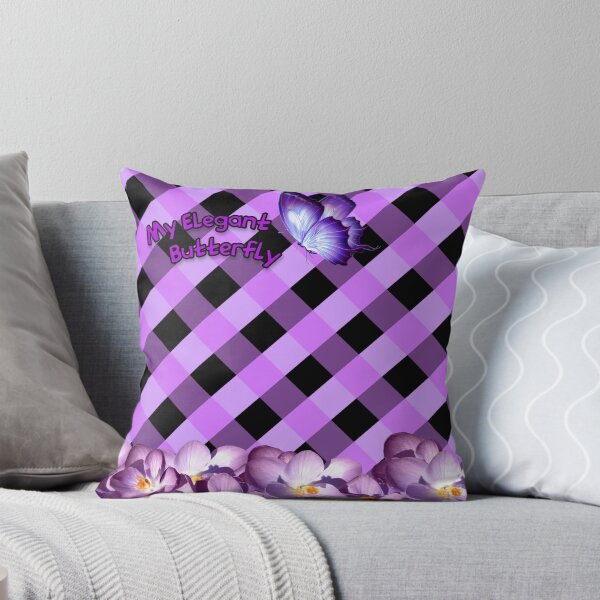 Aperçu de l'œuvre mon élégant papillon violet créée et vendue par IDEA-STORE.