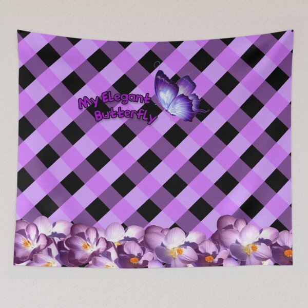 Item preview, mi elegante mariposa color morado designed and sold by IDEA-STORE.