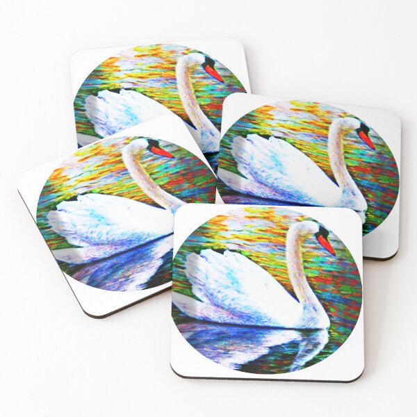 Item preview, Beautifully Colored Swan On lake  designed and sold by mrtom414.