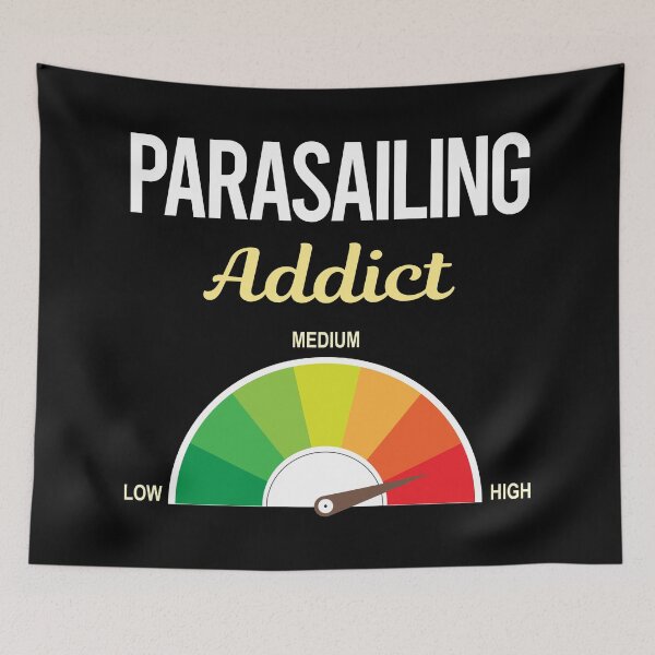 Item preview, Addict Parasailing Parascending Parakiting designed and sold by PriscillaHerna.