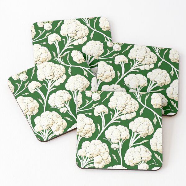 Aperçu de l'œuvre Le jardin de grand-mère : le chou-fleur créée et vendue par BlueLemonShop.