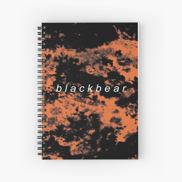 blackbear tie dye Spiral Notebook