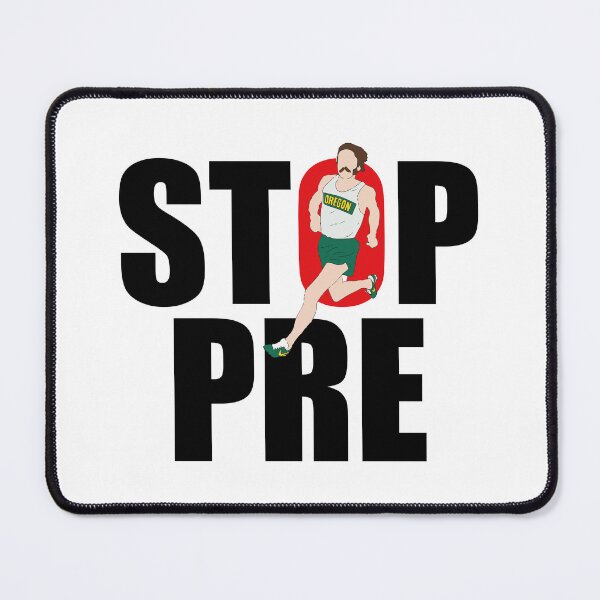 Item preview, Steve Prefontaine-Stop Pre Running, Stop Pre designed and sold by FirstCheck.