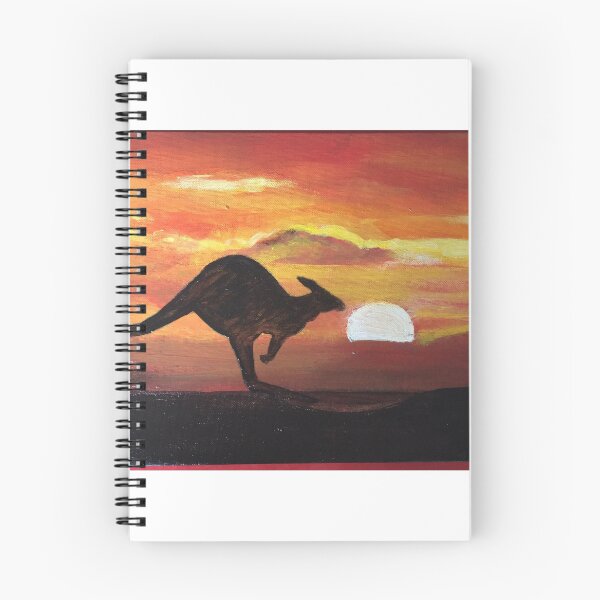 Item preview, Kangaroo in the sunset  designed and sold by Lsamba.