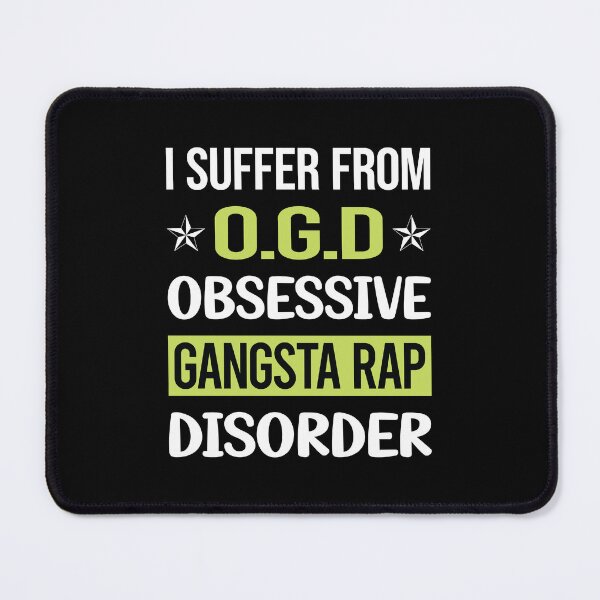Item preview, Obsessive Love Gangsta Rap Rapping Rapper designed and sold by GobblesBeverley.