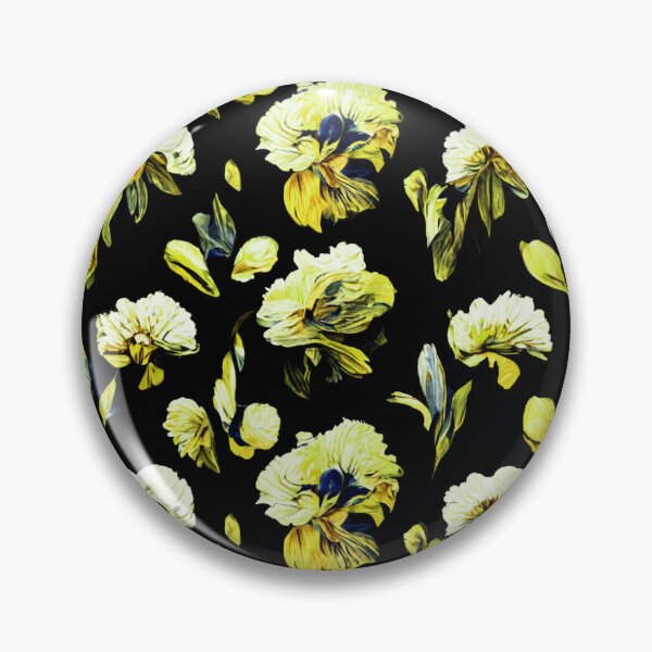 Item preview, Yellow Floral Pattern designed and sold by dkcgi.