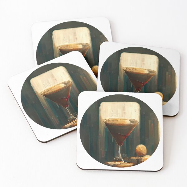 Item preview, Espresso Martini | Cocktail | Artwork | Illustration designed and sold by Designsssssssssssssssss.