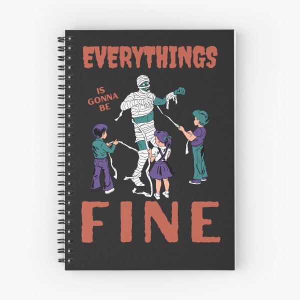 Item preview, Everythings is gonna be fine - funny hallowen gift idea designed and sold by Best-Designers.