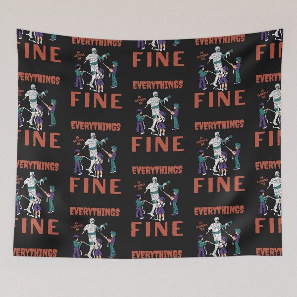 Item preview, Everythings is gonna be fine - funny hallowen gift idea designed and sold by Best-Designers.