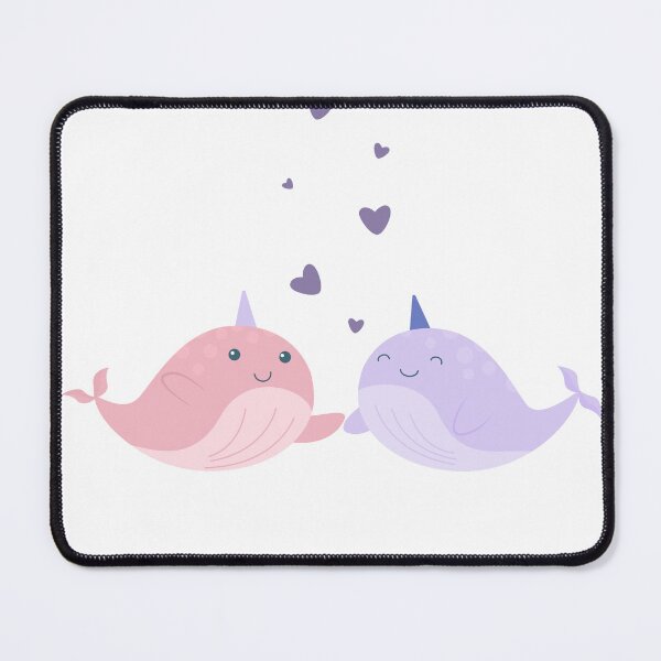 Item preview, narwhals fall in love designed and sold by Olyanazh.