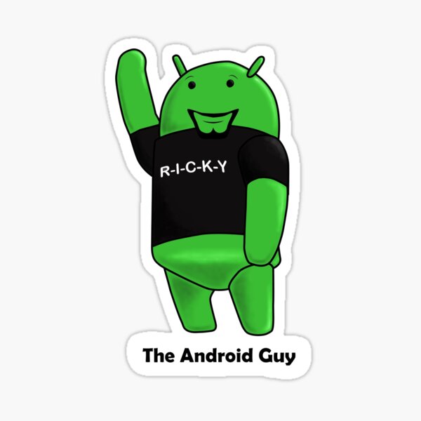 The Android Guy Sticker
