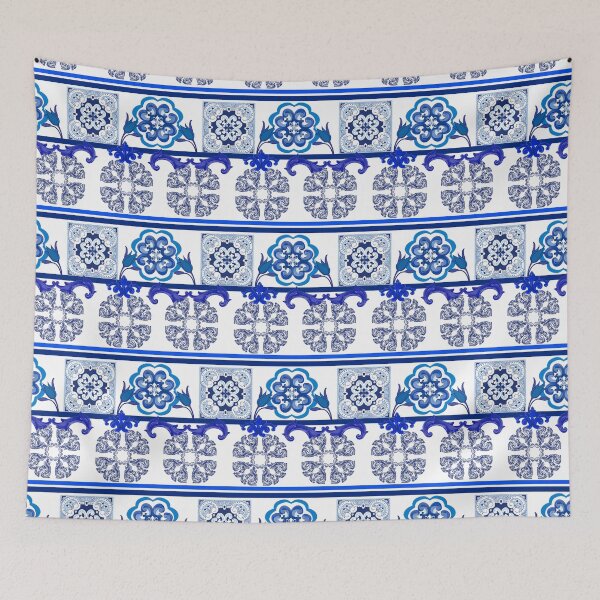 Item preview, Chinoiserie,blue flowers,birds,blue china,blue willow  designed and sold by MariaMarinova.