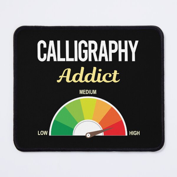 Item preview, Addict Calligraphy Calligrapher Handwriting Lettering designed and sold by PriscillaHerna.