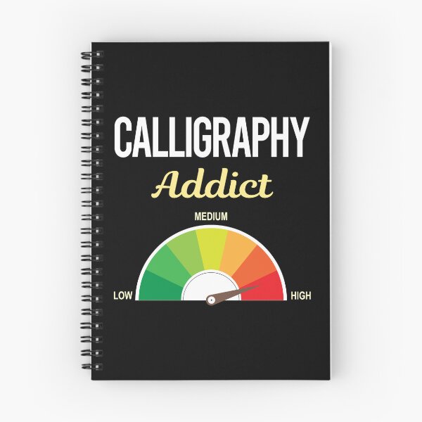 Item preview, Addict Calligraphy Calligrapher Handwriting Lettering designed and sold by PriscillaHerna.