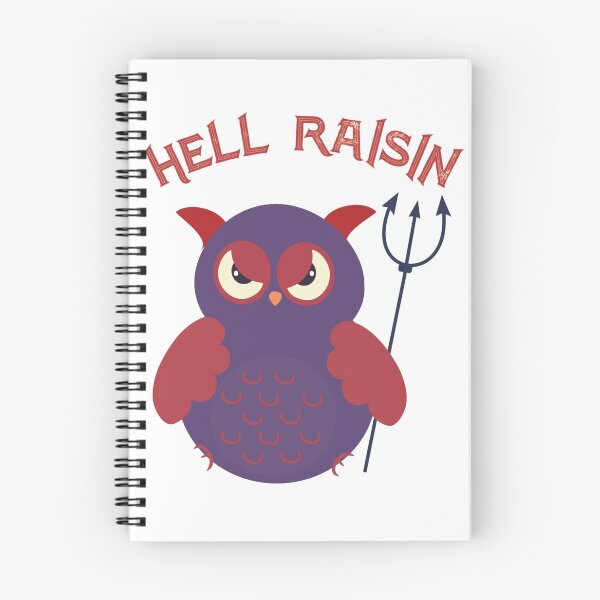 Item preview, Hell raisin owl designed and sold by SidTastic .