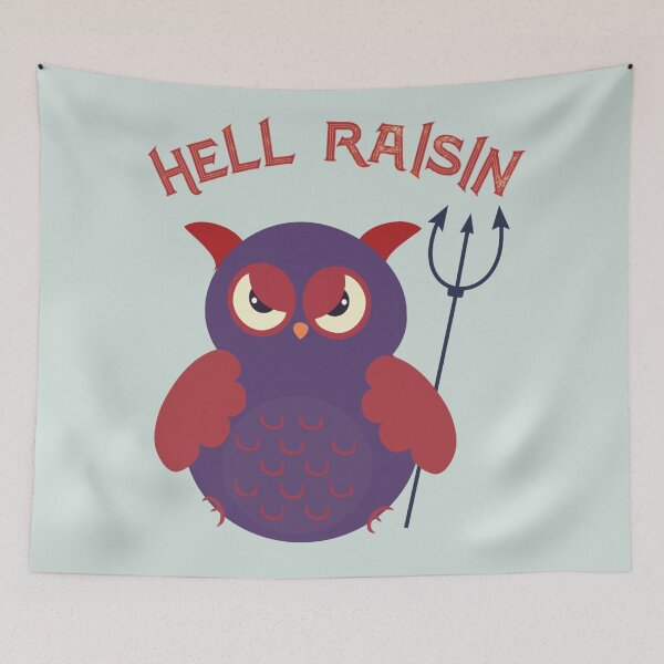 Item preview, Hell raisin owl designed and sold by SidTastic .