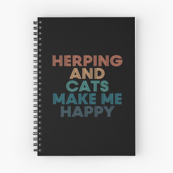 Item preview, Herping And Cats Make Me Happy- Gift for Herping & Cats Fans designed and sold by kindxinn.