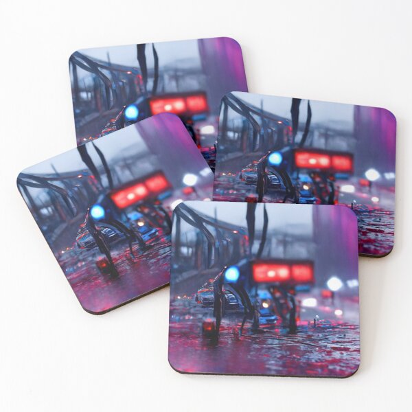 Item preview, Flooding Warning at Cyber Highway designed and sold by CyberFantasy.