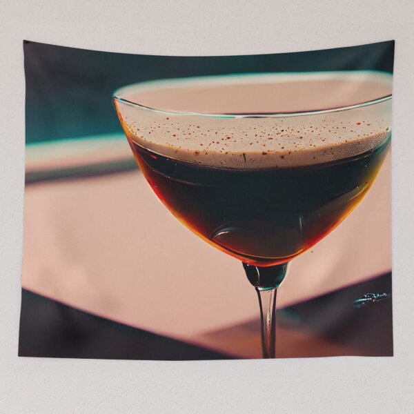 Item preview, Espresso Martini | Cocktail | Artwork | Illustration designed and sold by DadoDesigns.
