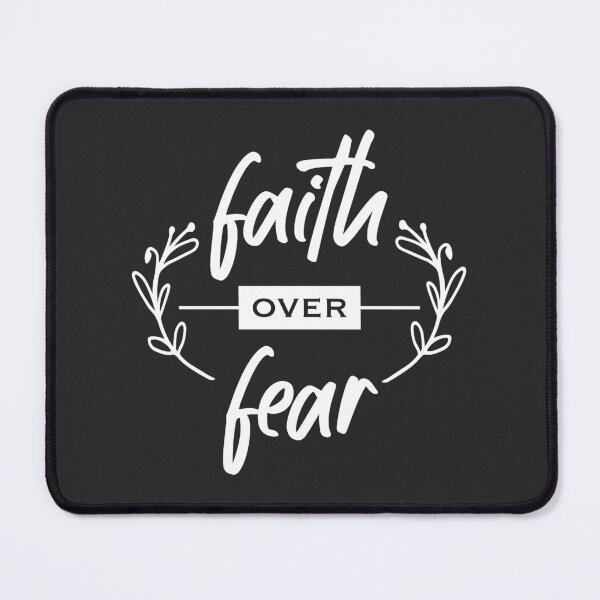 Item preview, Christian Design - Faith Over Fear - Isaiah 41 verse 10 designed and sold by simplydesignart.