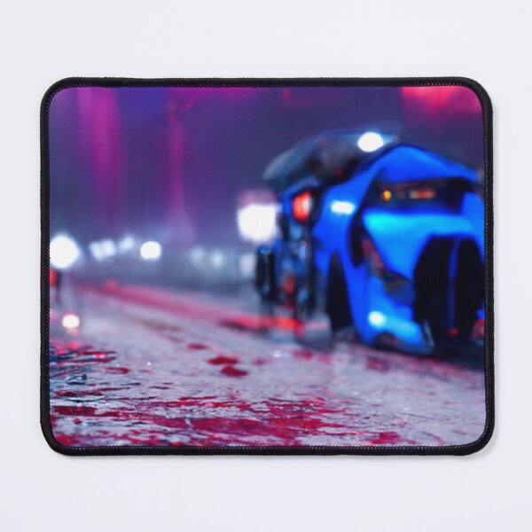 Item preview, Rainny Days and Blue Car at Cyber Highway designed and sold by CyberFantasy.
