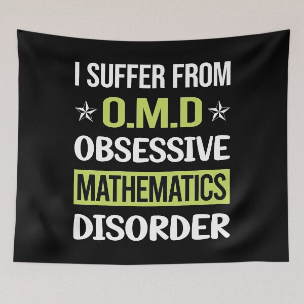 Item preview, Obsessive Love Mathematics Math Maths designed and sold by GobblesBeverley.