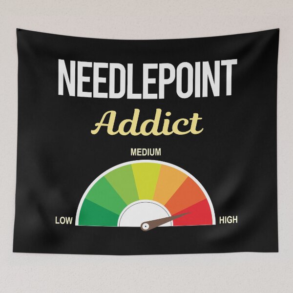 Item preview, Addict Needlepoint Canvas Work designed and sold by PriscillaHerna.