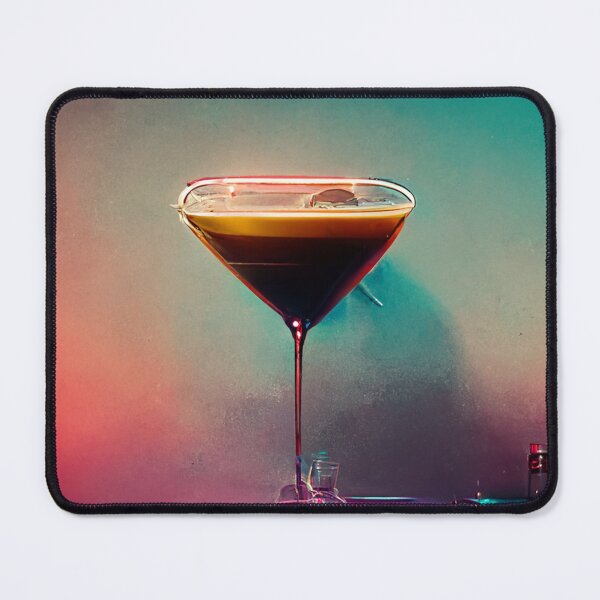 Item preview, Neon Aesthetic - Espresso Martini | Cocktail | Artwork | Illustration designed and sold by Designsssssssssssssssss.