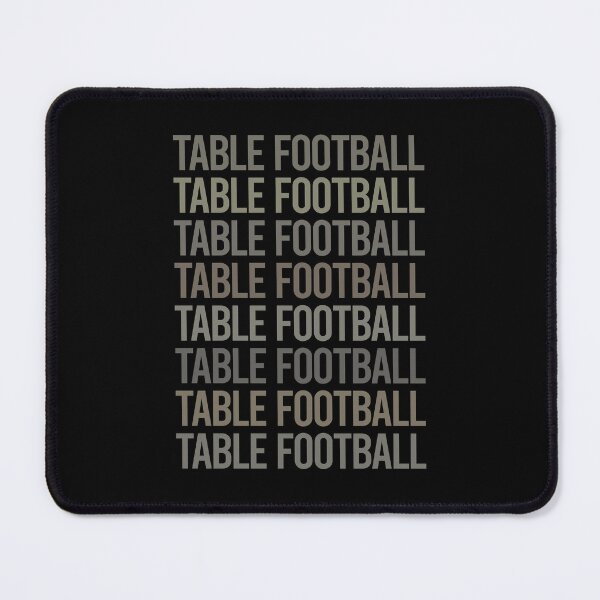 Item preview, Gray Text Art Table Football Soccer Foosball designed and sold by TarynBrown3126.