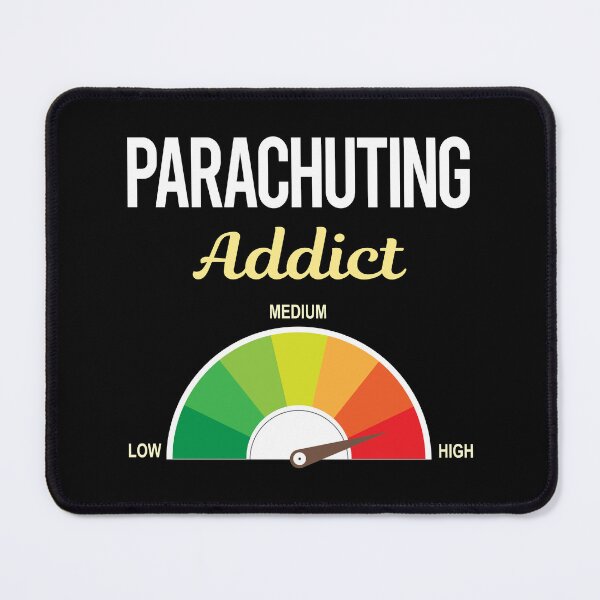 Item preview, Addict Parachuting Parachute Parachutist designed and sold by PriscillaHerna.