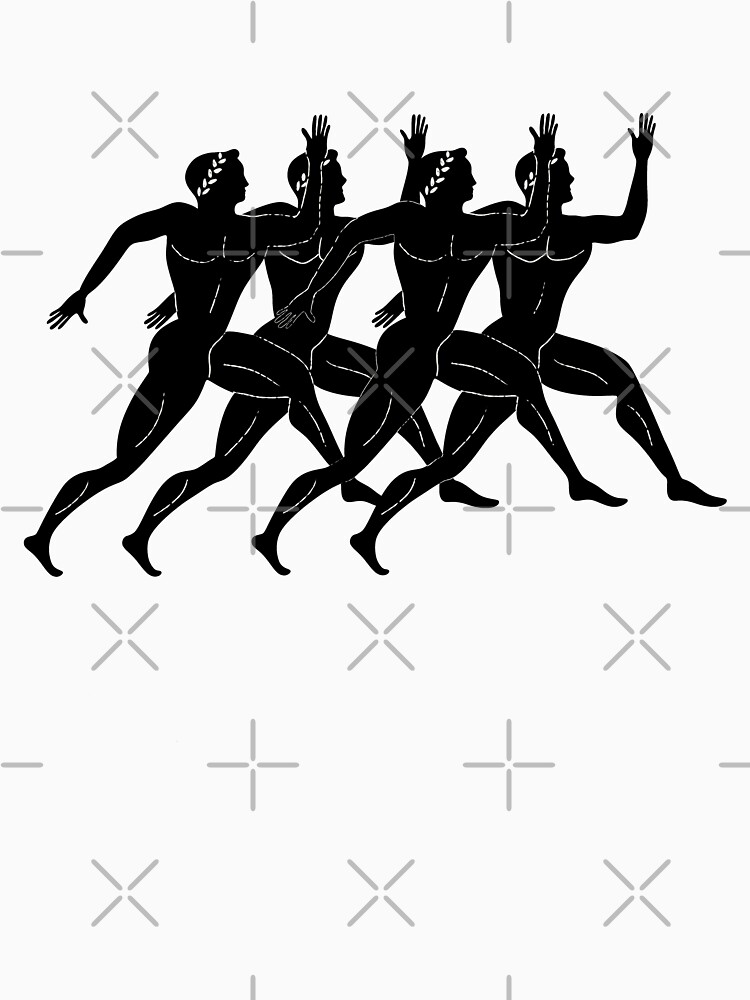 Panathenaic Runners by archaeologyart