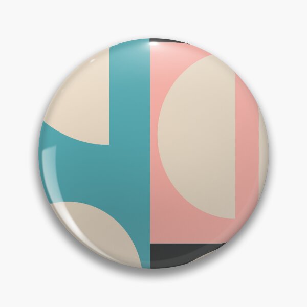 Item preview, Mid Century Modern Random Abstract Half Circles  designed and sold by LisWilliams.
