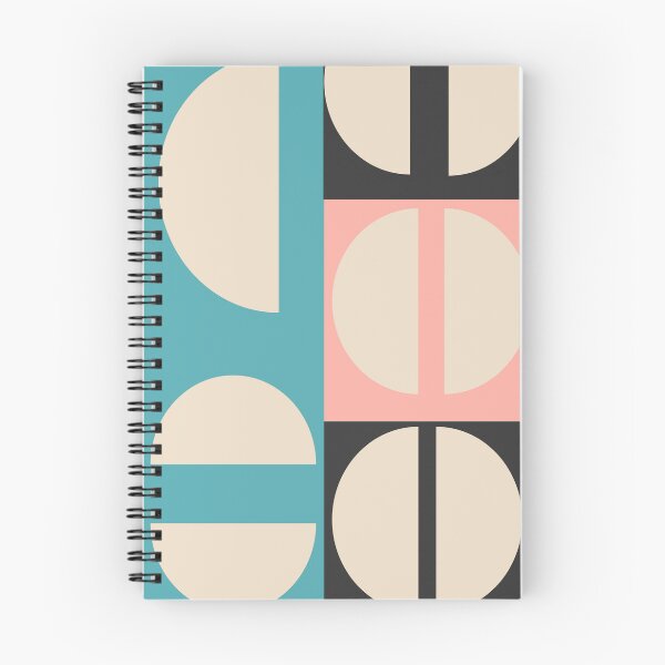 Item preview, Mid Century Modern Random Abstract Half Circles  designed and sold by LisWilliams.