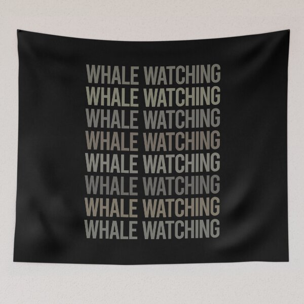 Item preview, Gray Text Art Whale Watching designed and sold by TarynBrown3126.