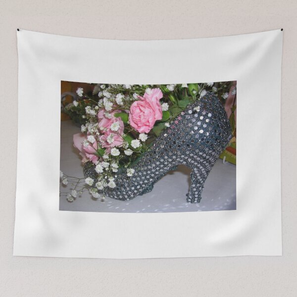 Item preview, Shoe and Flowers Arrangement designed and sold by lezvee.