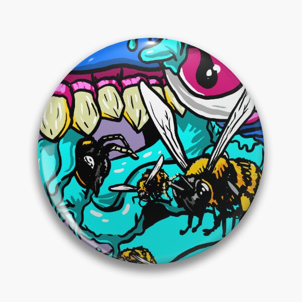 Item preview, Bees vs Monsters designed and sold by AtomicAxe.