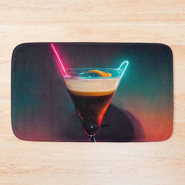 Item preview, Neon Aesthetic - Espresso Martini | Cocktail | Artwork | Illustration designed and sold by Designsssssssssssssssss.