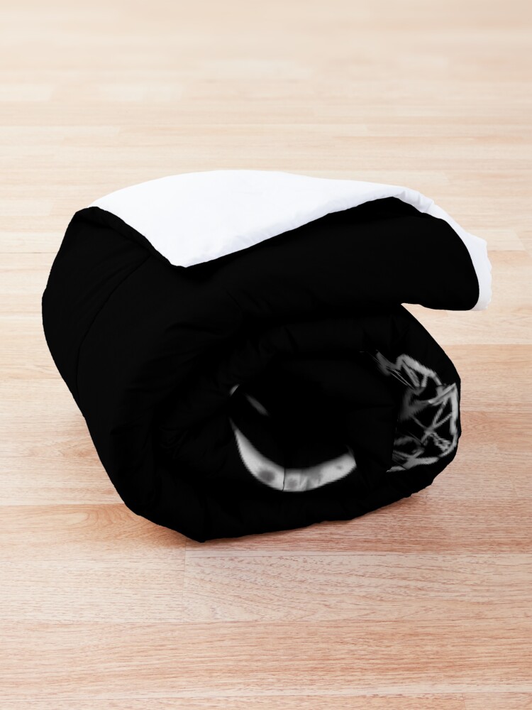 Alternate view of Moon Phases, Snakes, And Crystals Witchy Design Comforter