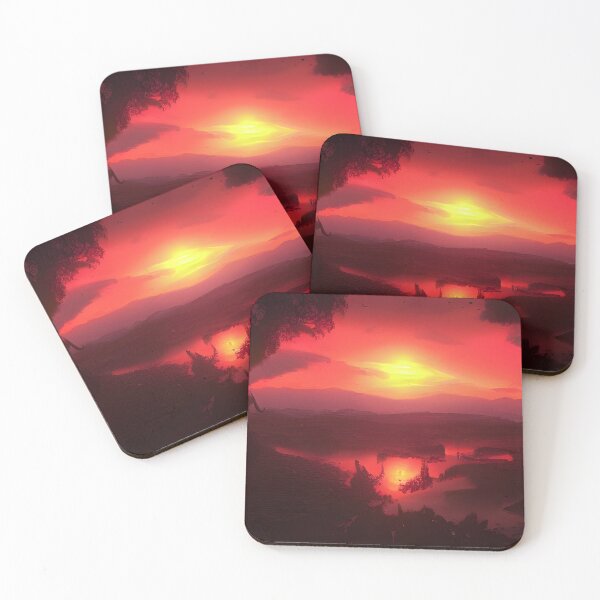 Item preview, Retro Sunset Eldritch 2, Ai Generated Art  designed and sold by ACC .