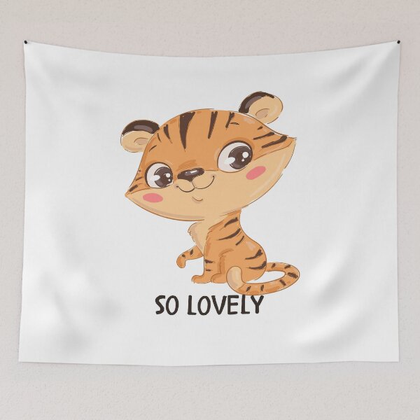 Item preview, So lovely, Tiger design designed and sold by Tiny-Love ⭐⭐⭐⭐⭐.